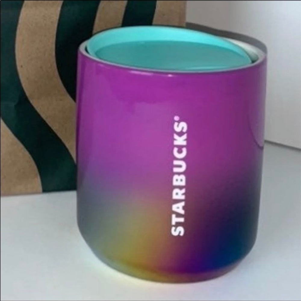 Starbucks New Oil Slick Cup
